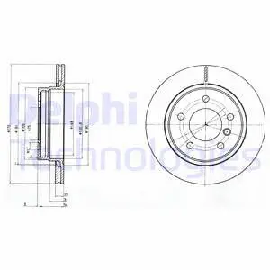Brake Disc (BG3041)