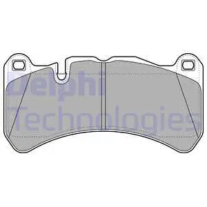 Brake Pad Set, disc brake (LP2053-18B1)