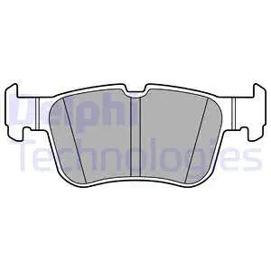 Brake Pad Set, disc brake (LP3151)