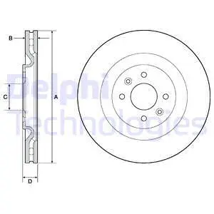 Brake Disc (BG4689C)