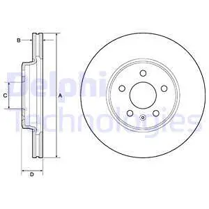 Brake Disc (BG4799C)