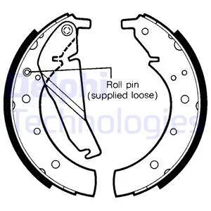 Brake Shoe Set (LS1318)