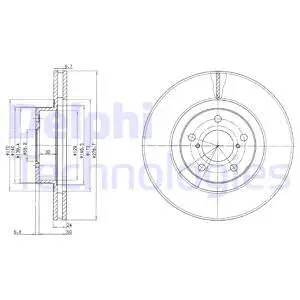 Brake Disc (BG2827)