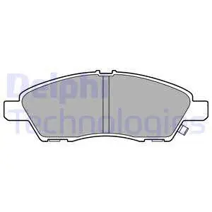 Brake Pad Set, disc brake (LP3170)
