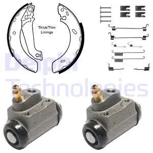 Brake Shoe Set (KP923)