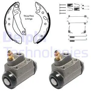 Brake Shoe Set (KP921)