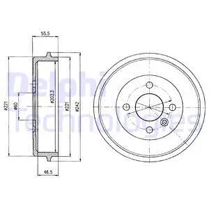 Brake Drum (BF346)