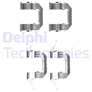 Accessory Kit, disc brake pad (LX0529)