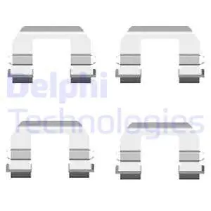 Accessory Kit, disc brake pad (LX0415)