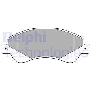 Brake Pad Set, disc brake (LP1953)