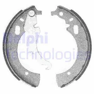 Brake Shoe Set (LS1452)