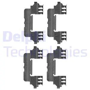Accessory Kit, disc brake pad (LX0629)
