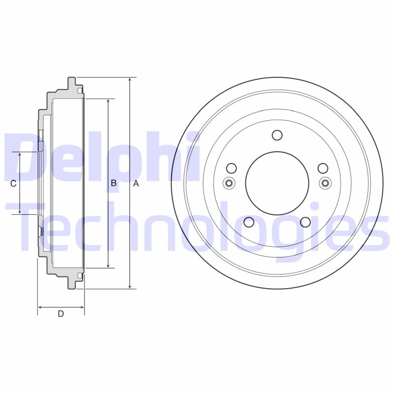 Brake Drum (BF613)
