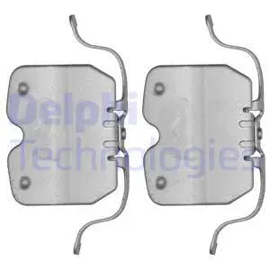 Accessory Kit, disc brake pad (LX0504)