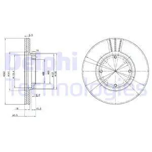 Brake Disc (BG2394)