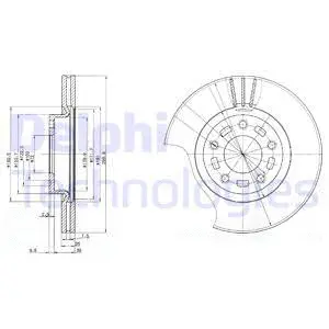 Brake Disc (BG3928)