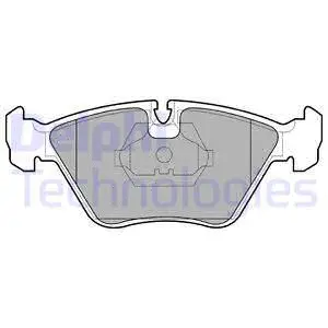 Brake Pad Set, disc brake (LP705)