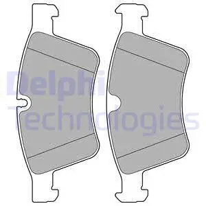 Brake Pad Set, disc brake (LP2139)