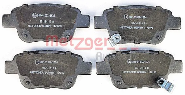 Brake Pad Set, disc brake (1170193)