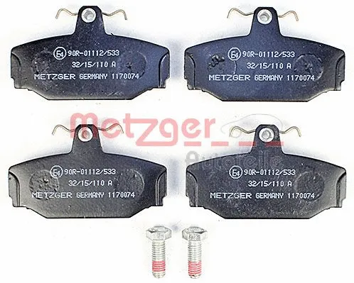 Brake Pad Set, disc brake (1170074)