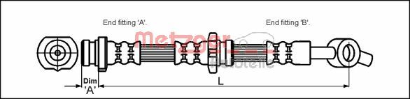 Brake Hose (4111986)