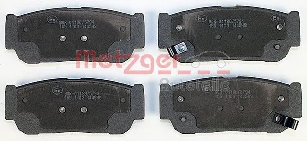 Brake Pad Set, disc brake (1170557)