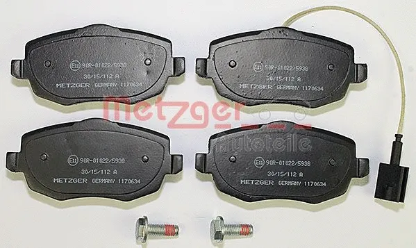 Brake Pad Set, disc brake (1170634)