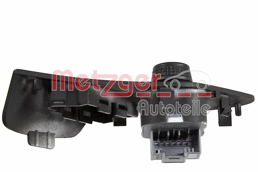 Switch, exterior rearview mirror adjustment