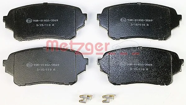 Brake Pad Set, disc brake (1170669)
