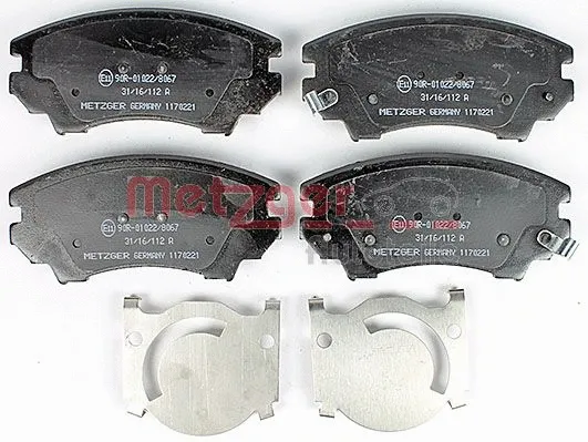 Brake Pad Set, disc brake (1170221)