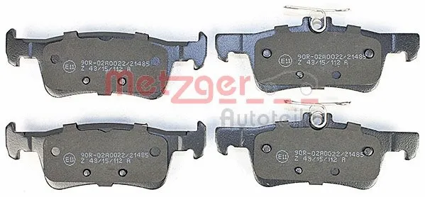 Brake Pad Set, disc brake (1170810)