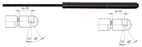 Gas Spring, boot/cargo area (2110486)
