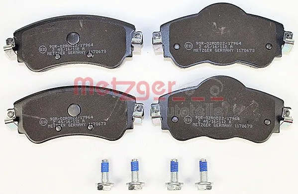 Brake Pad Set, disc brake (1170673)