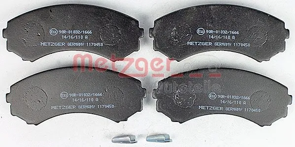 Brake Pad Set, disc brake (1170450)