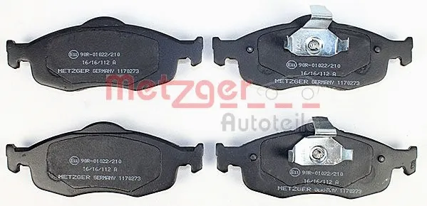 Brake Pad Set, disc brake (1170273)