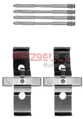 Accessory Kit, disc brake pad (109-1796)