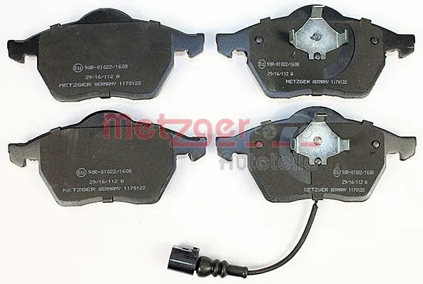 Brake Pad Set, disc brake (1170122)