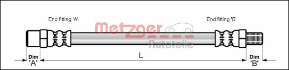 Brake Hose (4114663)