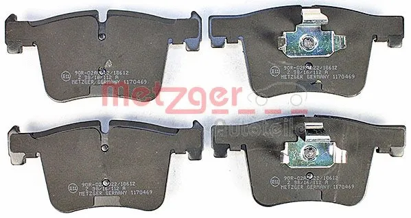 Brake Pad Set, disc brake (1170469)