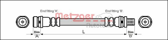 Brake Hose (4112506)