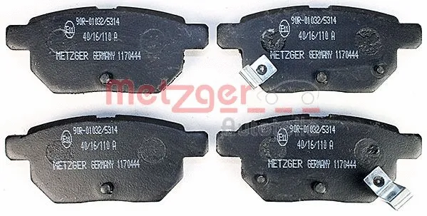 Brake Pad Set, disc brake (1170444)