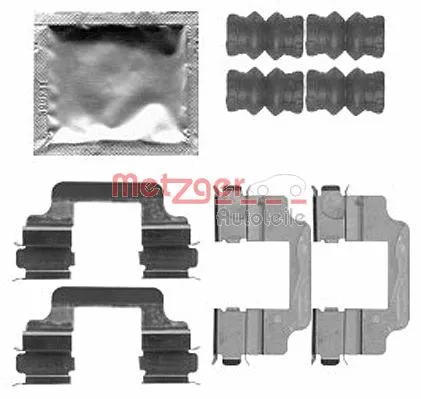 Accessory Kit, disc brake pad (109-1806)