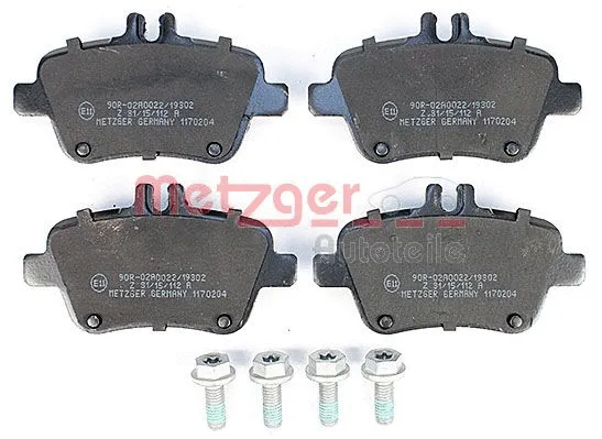 Brake Pad Set, disc brake (1170204)