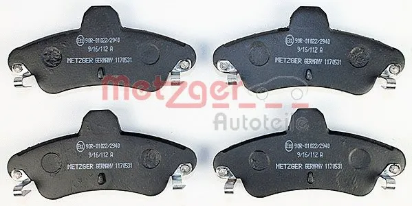 Brake Pad Set, disc brake (1170531)