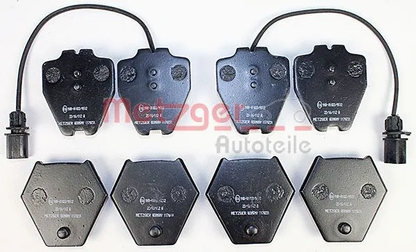 Brake Pad Set, disc brake (1170231)