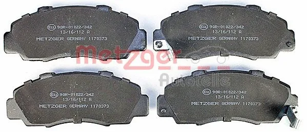Brake Pad Set, disc brake (1170373)