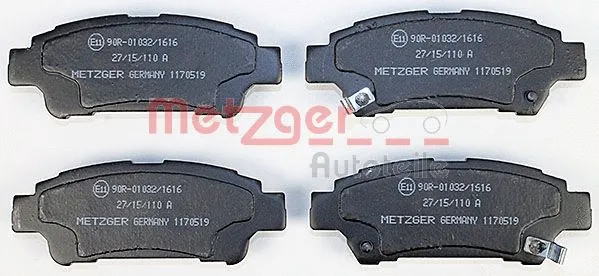 Brake Pad Set, disc brake (1170519)