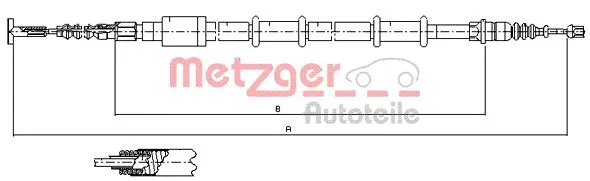 Cable Pull, parking brake (441.3)
