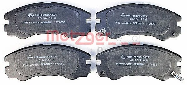 Brake Pad Set, disc brake (1170352)