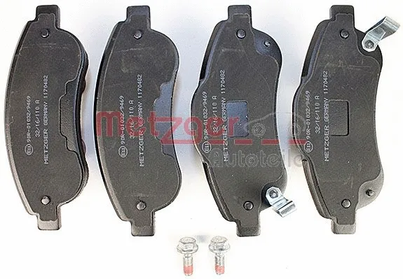 Brake Pad Set, disc brake (1170482)